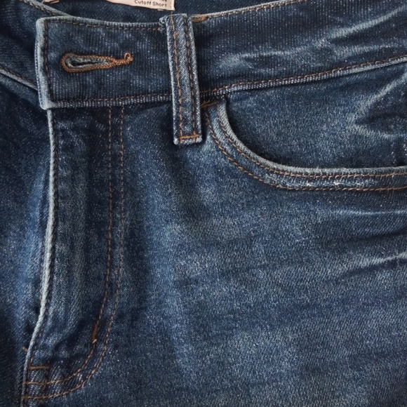 Cut Off Jean Shorts - Picture 2 of 3